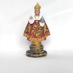 Dzieciątko Jezus z Pragi Figurka Dzieciątko Jezus z Pragi Święta Figurka Dekoracja religijna