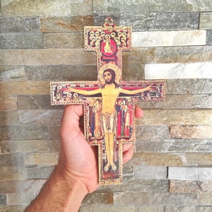 San Damiano  Wall Cross St Francis of Assisi  Saint Damian Cross