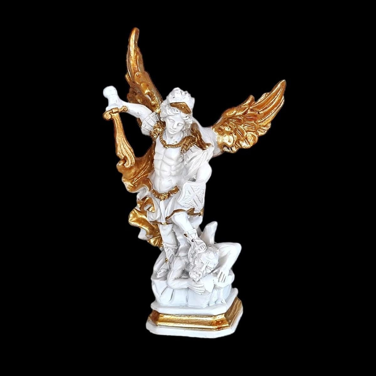 St Michael Archangel Statue Sculpture Etsy