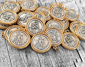 Wholesale St Michael  Medals Lot Bulk 2/5/10/15/20 Pcs