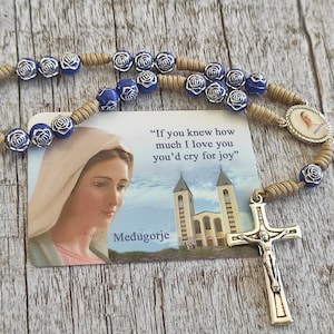 Rosario de Medjugorje Rosario de la Virgen María Rosario de la Paz