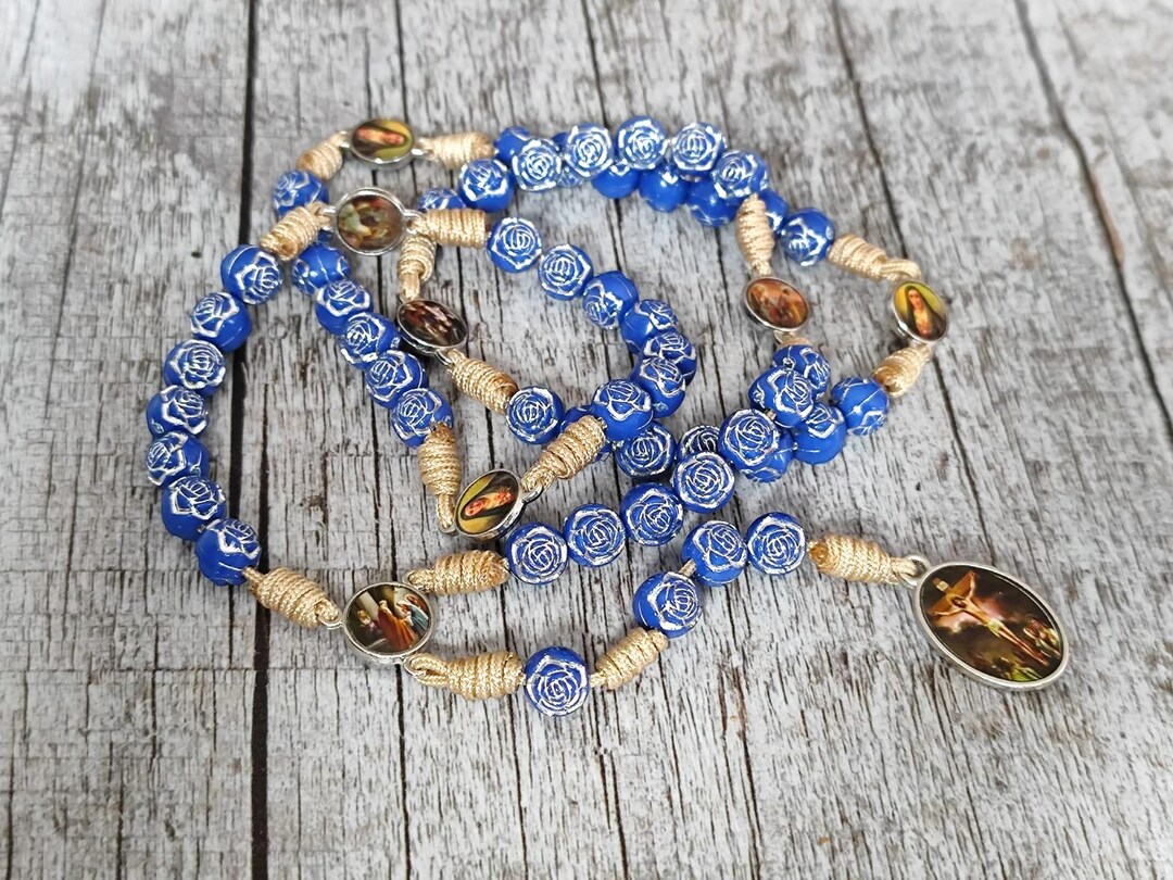 Servite Rosary Our Lady of the Seven Sorrows Mater Dolorosa - Etsy