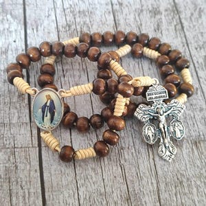 Pardon cross rosary Miraculous Medal Rosary  - Pardon cross St Benedict medals