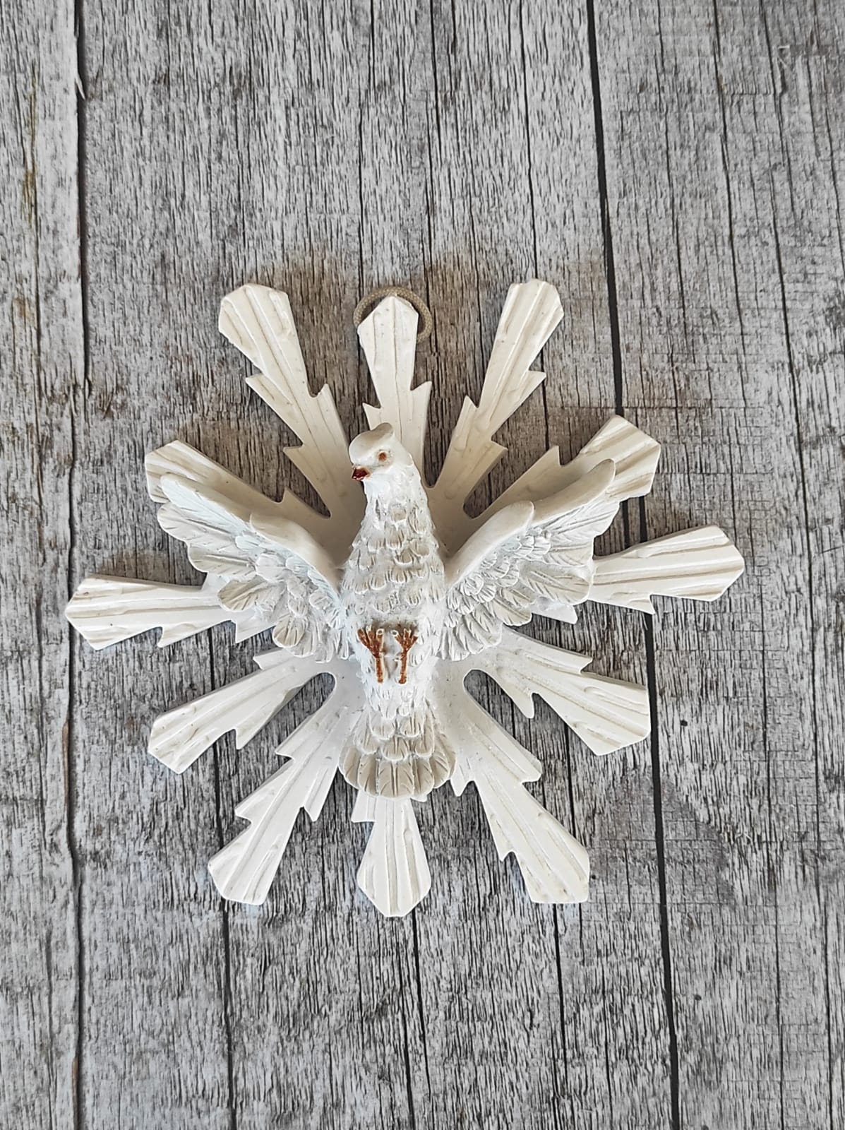 Holy Spirit of God Wall Trinity Dove Statue Cross Confirmation Keepsake