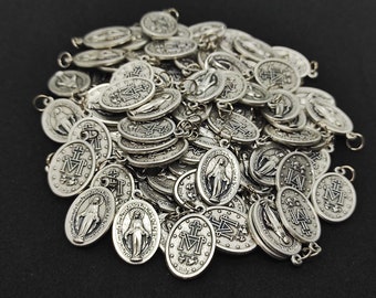 Miraculous Medals box 10, 20, 50 , 100 pcs Holy medals