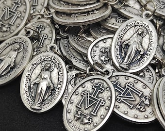 Medaglie Miracolose scatola 15, 25, 50, 100 pezzi Medaglie sacre