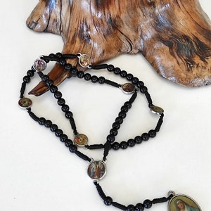 Servite Rosary Our Lady Of The Seven Sorrows Black Pearl Mater Dolorosa