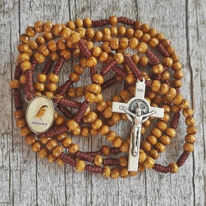 20 Decade Rosary St. Benedict Sacred Mysteries Rosary 15 Decade GIFT