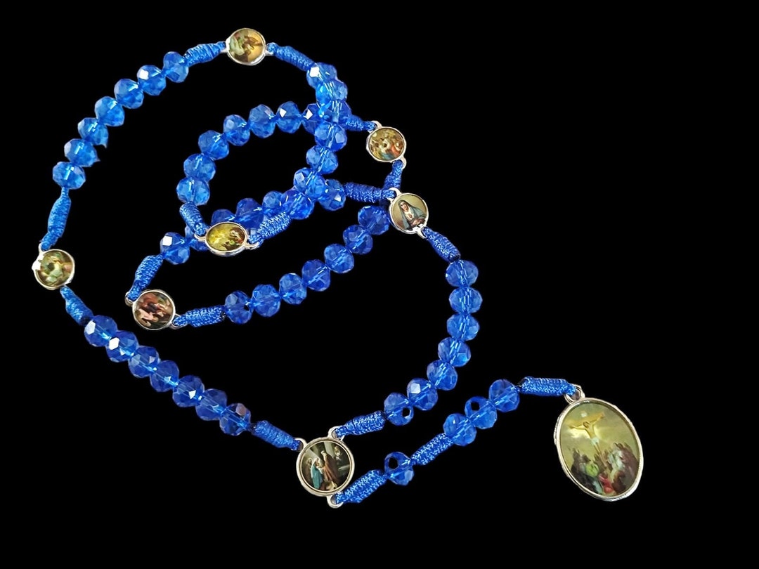 Chaplet of Seven Sorrows of Blessed Virgin Mary Our Lady of Sorrow ...