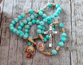 Chaplet of Mary Undoer of Knots Rosary Our Lady Untier of Knots Chaplet, Mary Undoer of Knots Gift