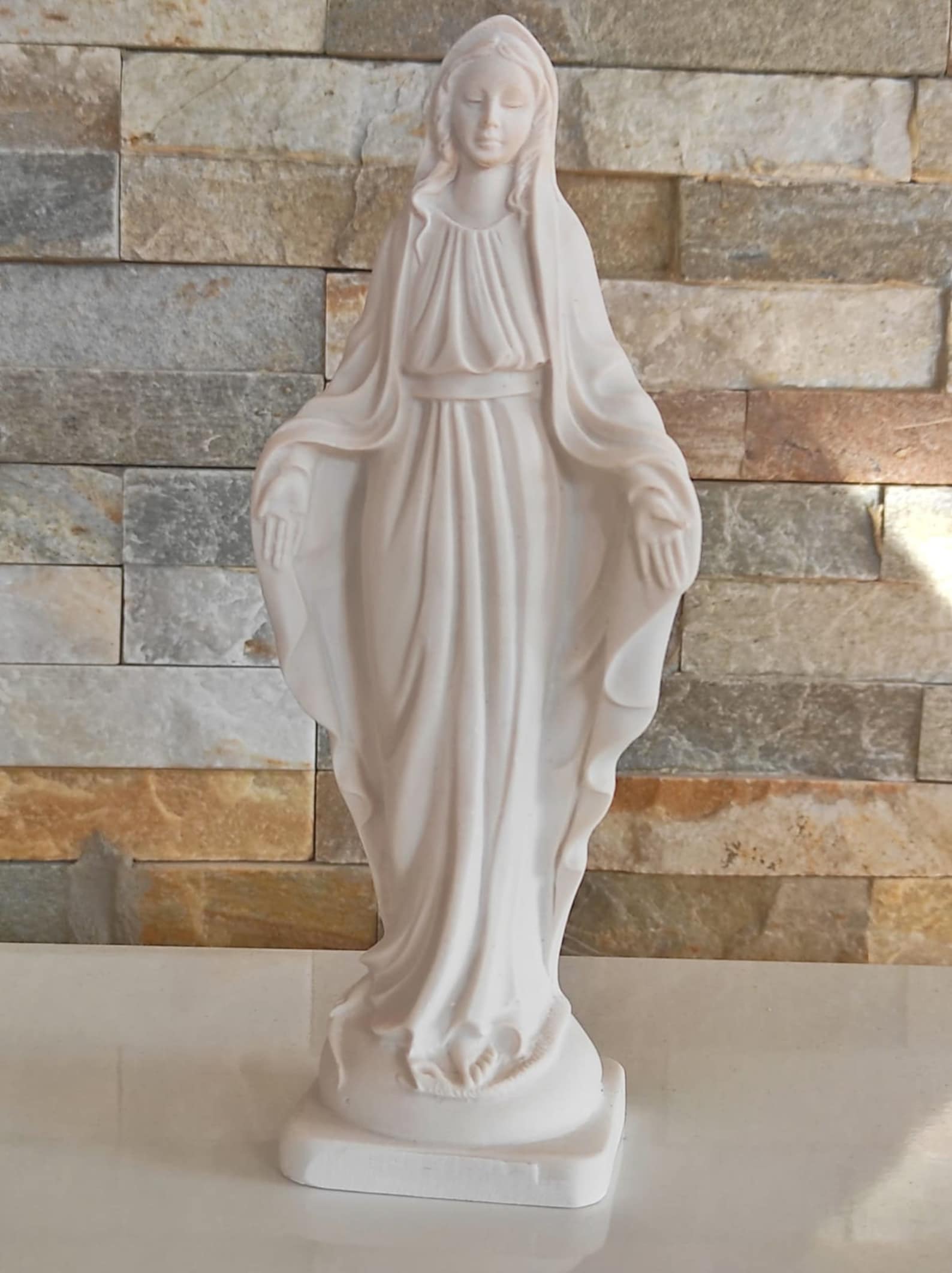 Our Lady of Grace Statue Virgin Mary Statue Our Lady Statue Etsy