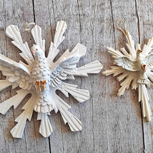 Holy Spirit of God Wall Trinity Dove Statue Cross Confirmation Keepsake