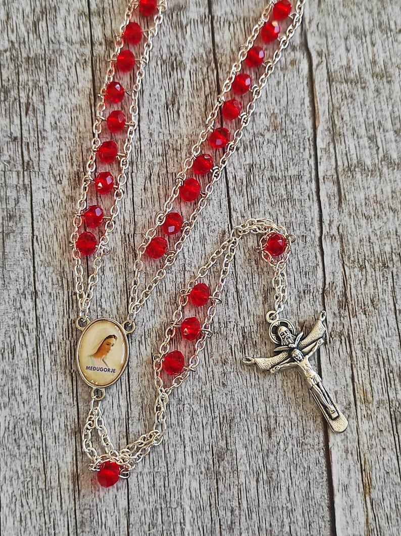 Ladder Rosary Ladder to Heaven ROSARY Holy Spirit Gift Etsy
