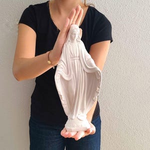 Our Lady of Grace statue, Virgin Mary statue Our Lady statue of Our Lady garden statue of Virgin Mary Madonna Sculpture xl