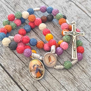 Chaplet of Mary Undoer of Knots Rosary Our Lady Untier of Knots Chaplet, Mary Undoer of Knots Gift