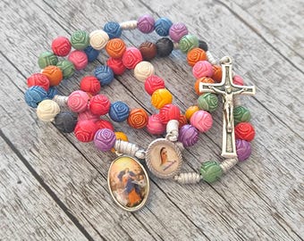 Chaplet of Mary Undoer of Knots Rosary Our Lady Untier of Knots Chaplet, Mary Undoer of Knots Gift