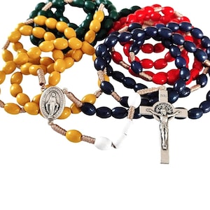 Wonderbaarlijke medailles rozenkrans 20 decennium rozenkrans St. Benedictus 60 inch