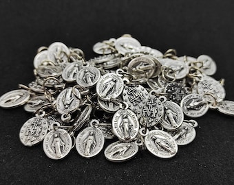 Miraculous Medals box 15, 25, 50 , 100 , 200pcs Holy medals