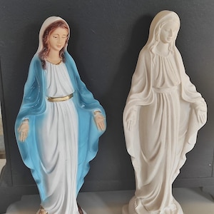 Estatua de Nuestra Señora de las Gracias, estatua de la Virgen María, estatua de Nuestra Señora, estatua de jardín de la Virgen María, Escultura de la Virgen
