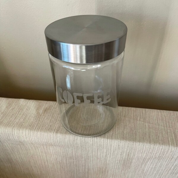 Coffee Canister Etsy
