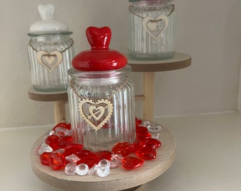 Heart Jars - small