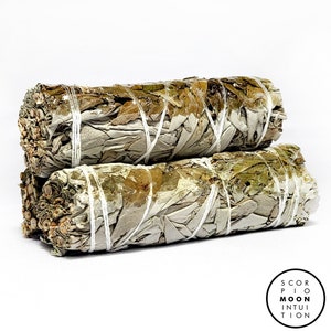 Weißer Salbei Copal Harz Salbei Smudge Zauberstab 10cm