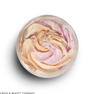 Foaming Tropical Fruit Scented Body Scrub with Dead Sea Salt and Sugar