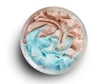 Foaming Sea Salt & Orchid Body Scrub with Dead Sea Salt and Sugar