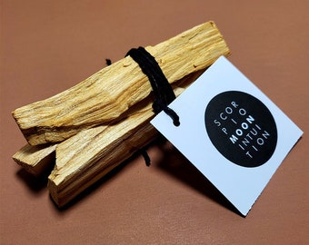 Pacchetto di bastoncini di Palo Santo: legno naturale ecuadoriano per la purificazione energetica