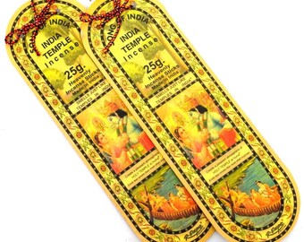 25 Gram Song Of India Temple Incense Sticks - Handmade In India