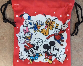 Drawstring Bag - Disney Fab 6 Drawstring Bag for Gift Bag, Organizing, Travel