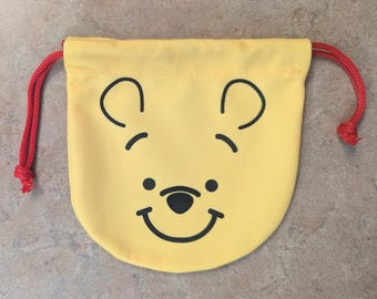 Drawstring Bag - Disney Winnie the Pooh Drawstring Bag for Gift Bag, Organization, Travel