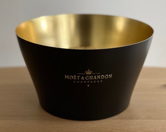 Moet Chandon Champagne Bucket (Black & Gold)