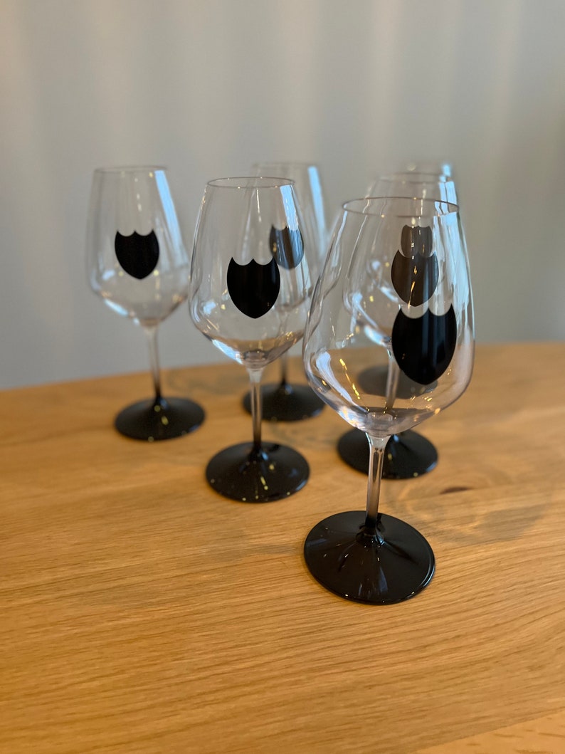Dom Perignon Glasses Set of 6 Champagne Etsy