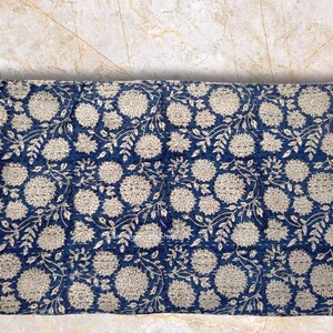 Kantha Quilt Queen Handblock Gedruckt Überwurf Baumwolle Blumendruck Tagesdecke Quilted Kantha Sommer Bettwäsche Quilt