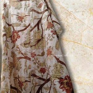 Baum Quilt Kantha Handgemachte Quilt Kantha Bett Abdeckung Werfen Reversible Bettdecke Bettwäsche Quilt Kantha Queen-Size Bettwäsche Quilt