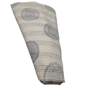 Block Print Baumwolle Kantha Werfen Reversible Hippie Bettüberwürfe Baumwolle Queen Kantha Werfen Bettwäsche Quilt