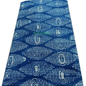 Indigo Blue Color Hand Block Printed Beautiful Kantha Throw Blanket Bedspreads Handmade Quilt Kantha