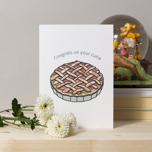 Congrats On Your Cutie Pie Greeting Card