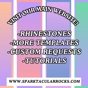 Watermelon Ombre Rhinestone Template: 5mm Bling Tumbler (digital ...