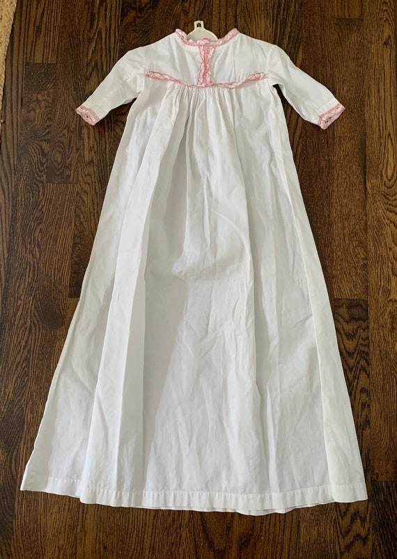 vintage baby dress christening Gem