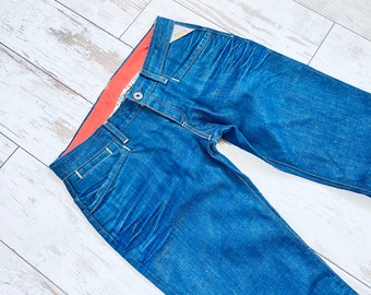 W30 L35 Replay NEW Jeans, Blue jeans, Distressed Jeans, Women's Jeans, Vintage jeans, Straight leg jeans, Wide leg jeans, Mid rise jeans