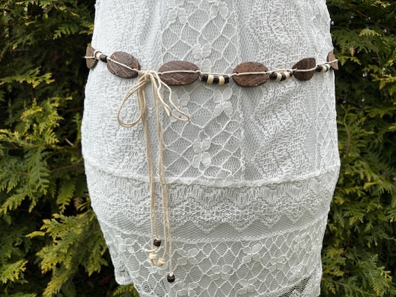 Vintage belt from Africa Vintage African Yoruba Beaded Belt #17213 — The Bead Chest main image 4