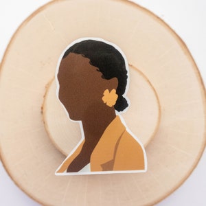Black Queen Stickers , Black Woman Sticker, Black Girl Sticker,For Black People, BLM Stickers, Black People, Black Owned, Black Gifts, Decal