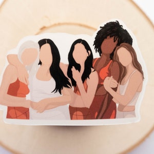 Pegatina de empoderamiento de la mujer, pegatina de mujer negra, pegatina de niña negra, para personas negras, pegatinas de BLM, personas negras, propiedad de negros, regalos negros