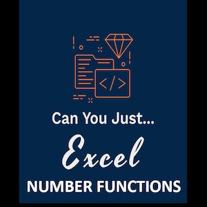 MS Excel Number Functions How to guide...