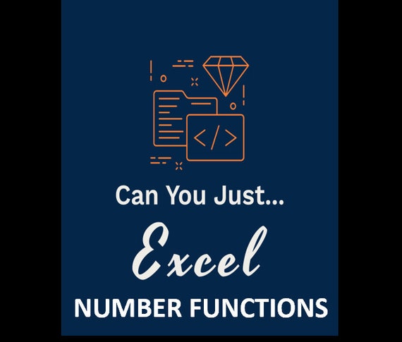 MS Excel Number Functions How to Guide... - Etsy