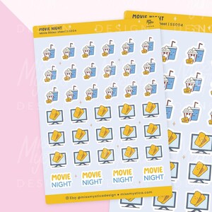 Movie Night | Sticker Sheet