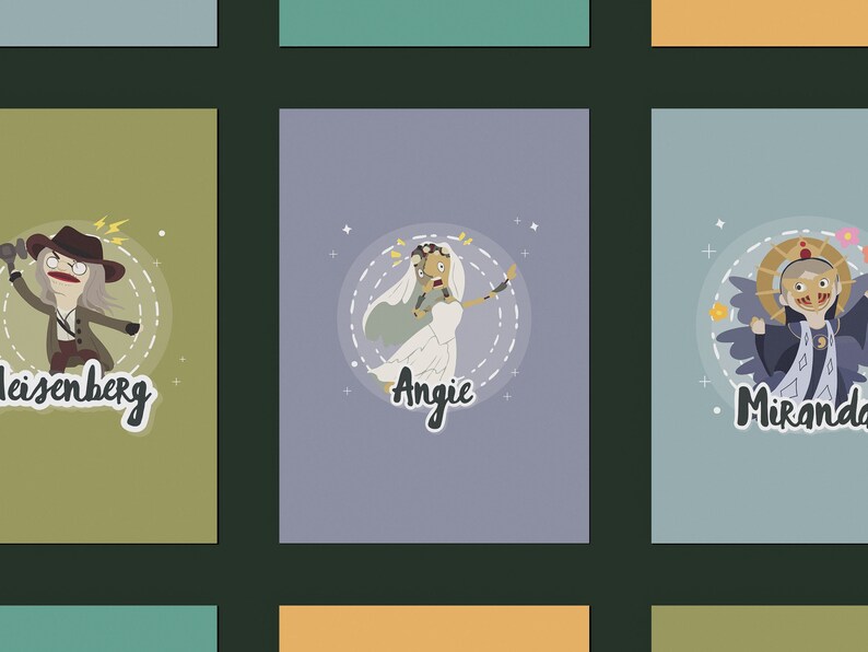 Resident Evil 8 Village Puppets Mini Bundle Moreau Miranda Etsy