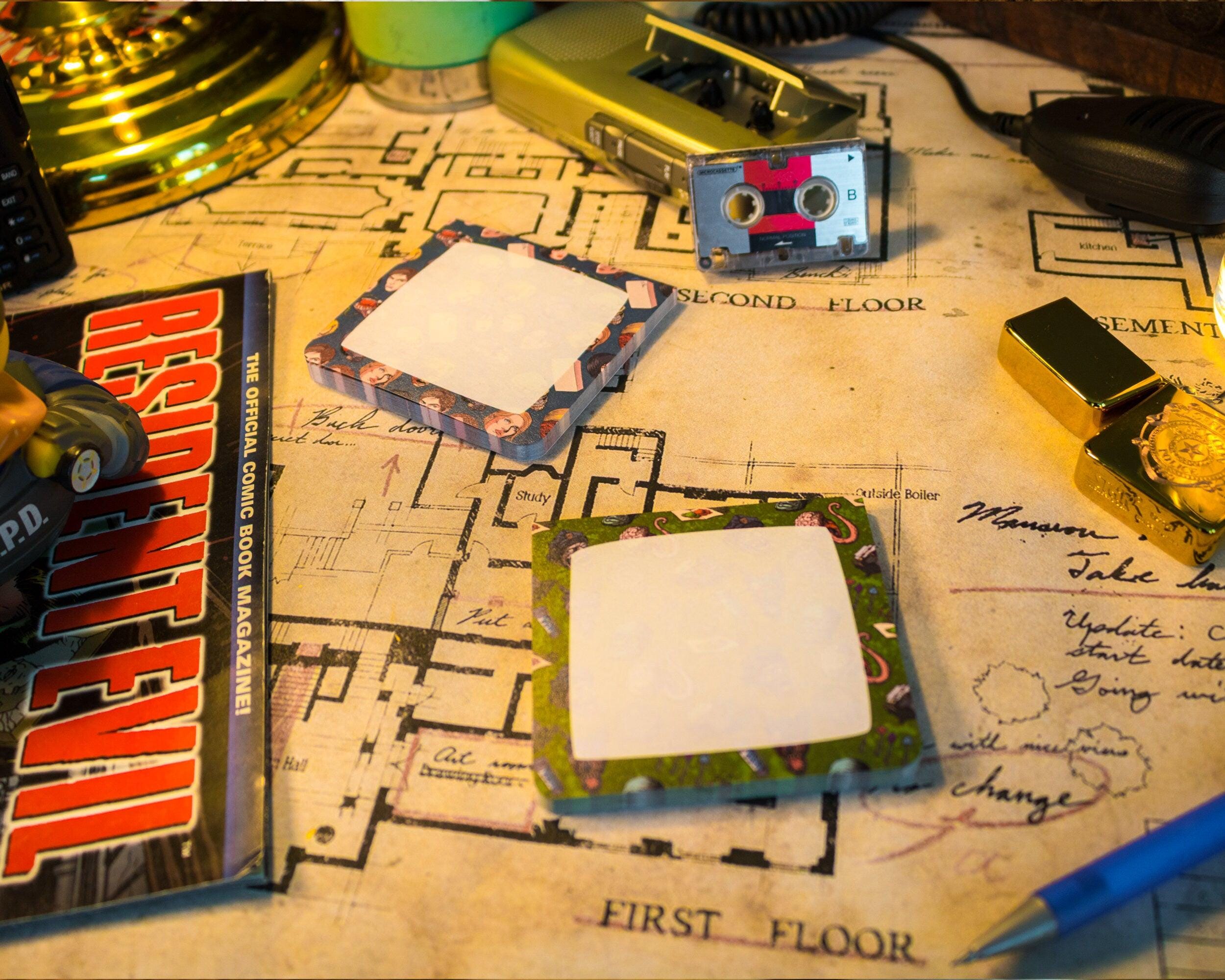 RE 2 Heroes and Villains | 50 sheets Sticky Notes
